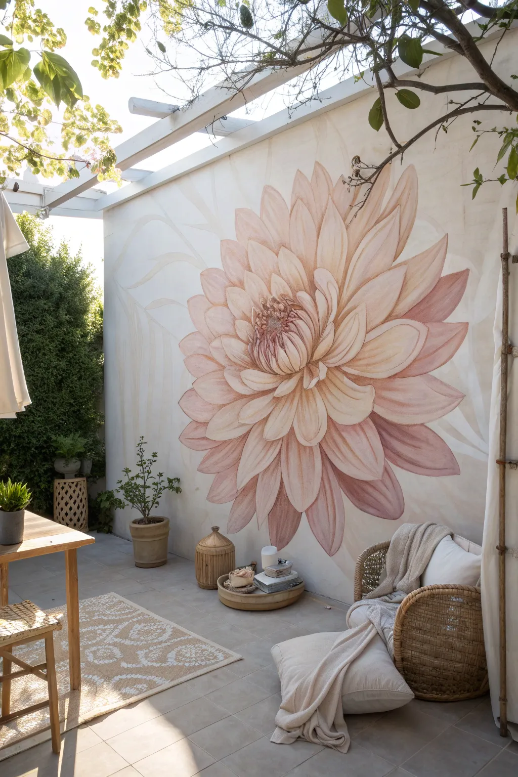 19+ Creative Outdoor Wall Painting Ideas