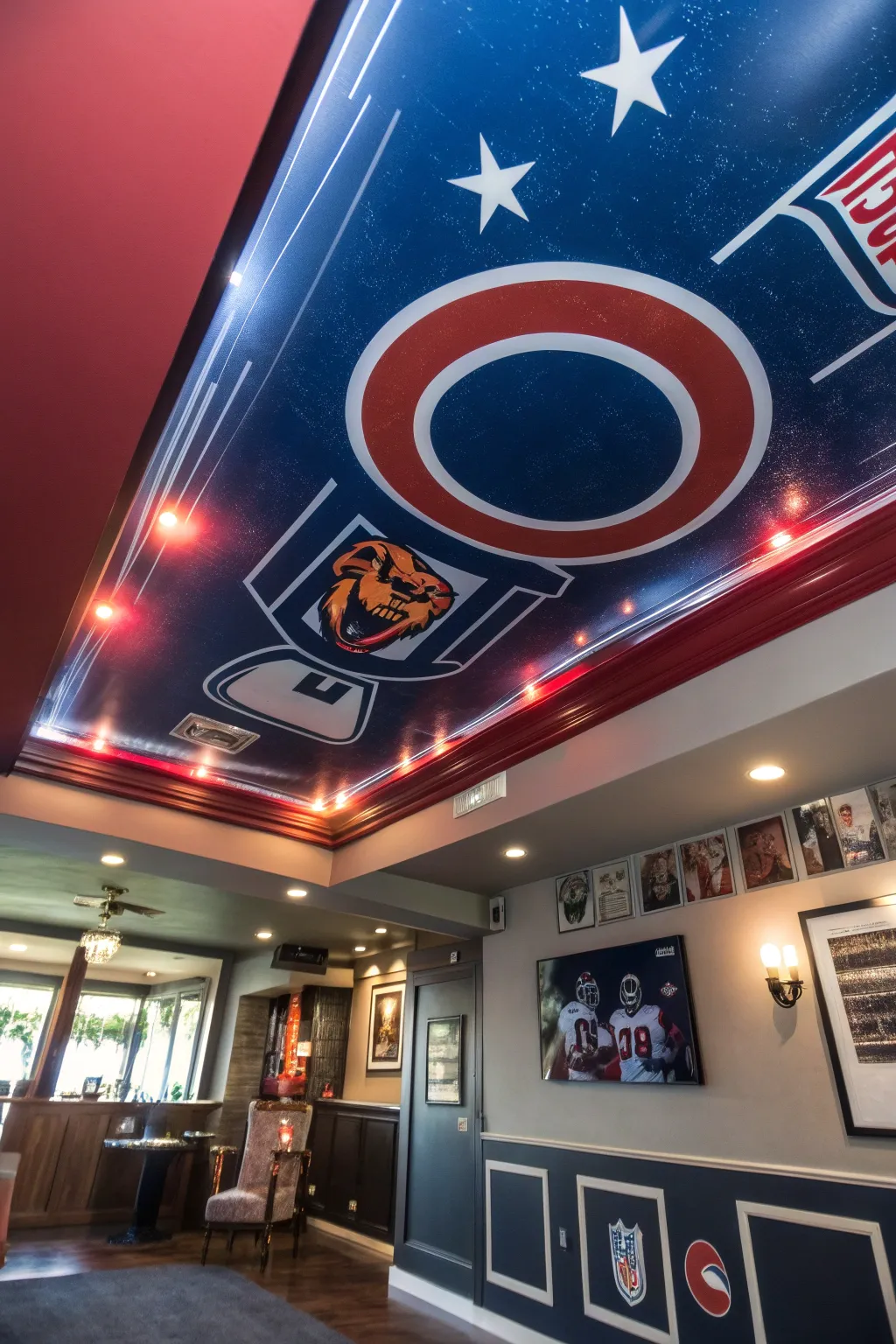 18+ Inspiring Man Cave Ceiling Ideas