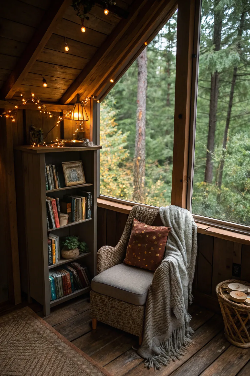 16+ Inspiring Small Treehouse Interior Ideas