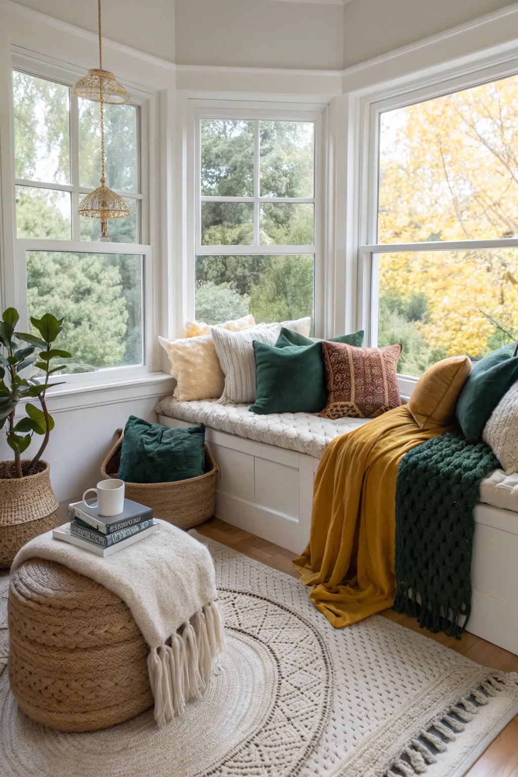 19+ Creative Ways to Decorate Your Bay Window