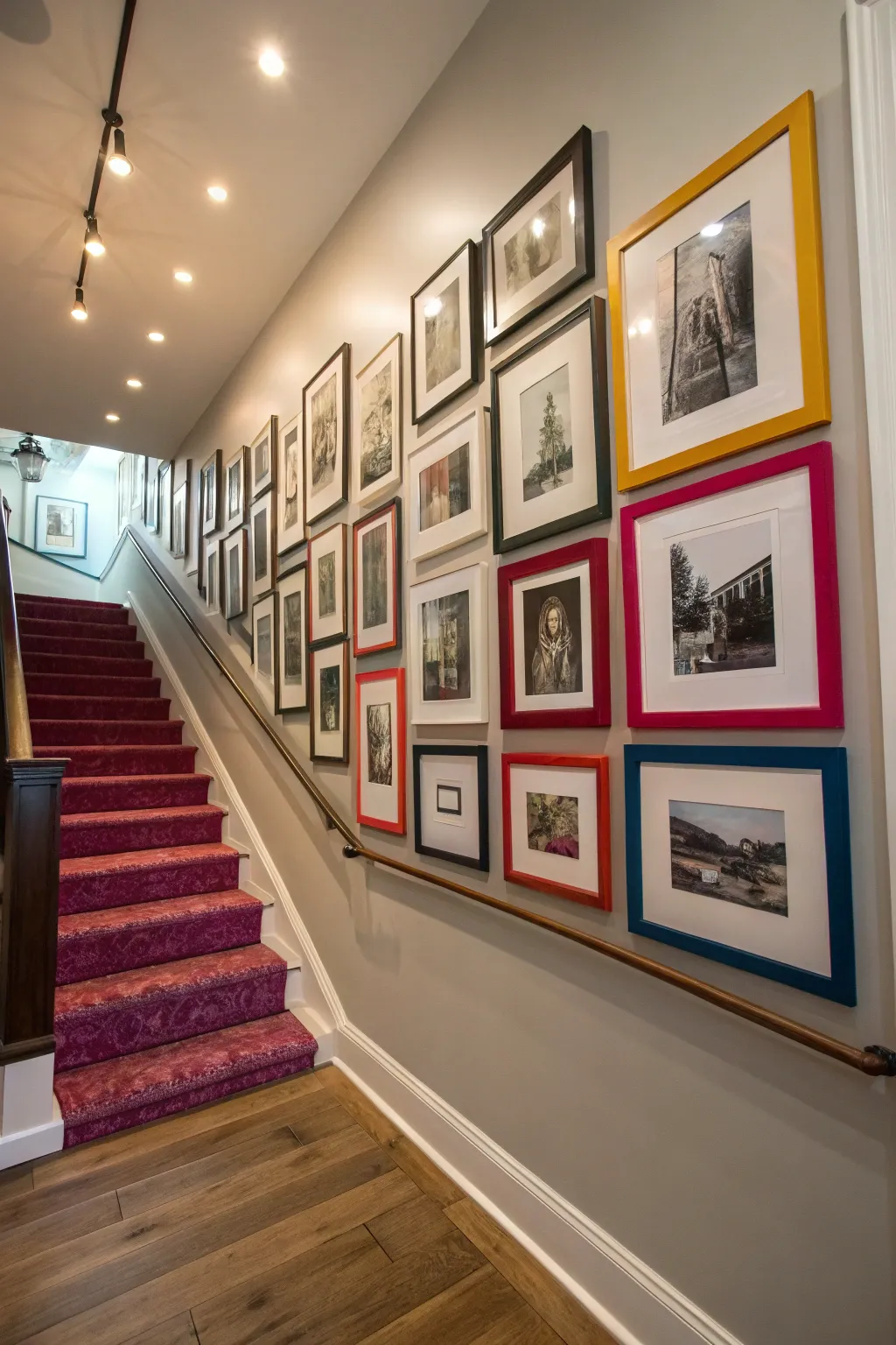 20+ Creative Photo Wall Display Ideas