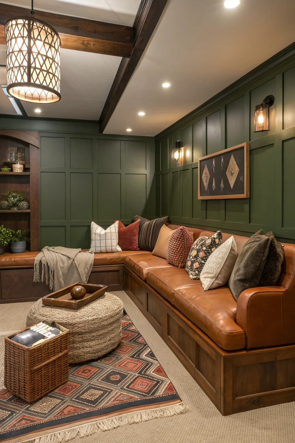 15+ Inspiring Man Cave Paint Color Ideas
