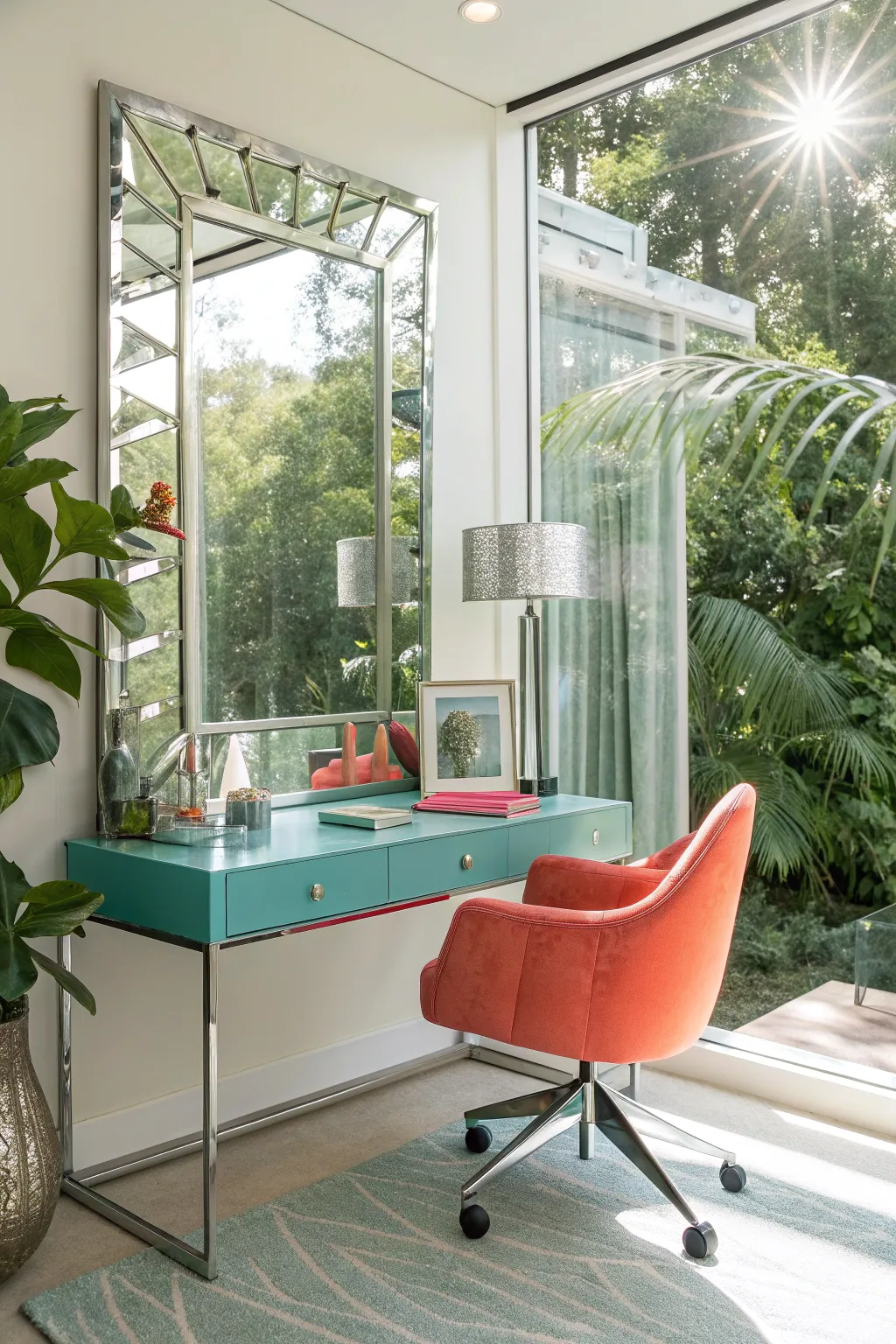 20+ Refreshing Summer Office Decorating Ideas