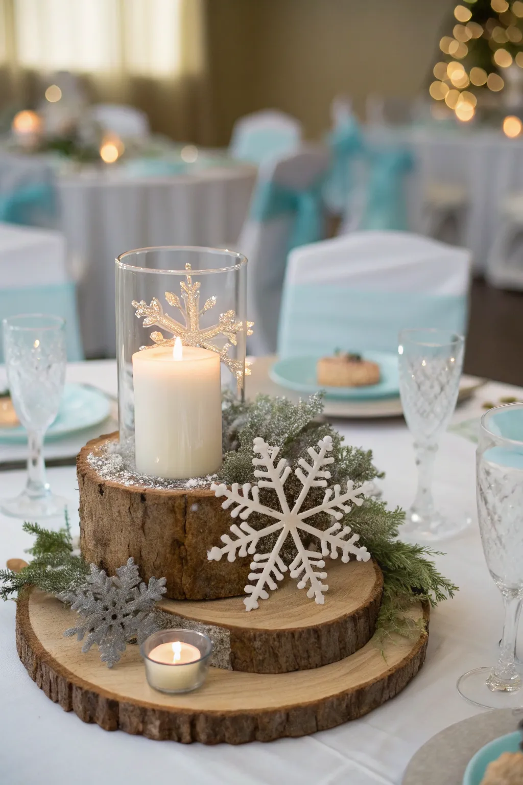 20+ Stunning Winter Wedding Centerpiece Ideas