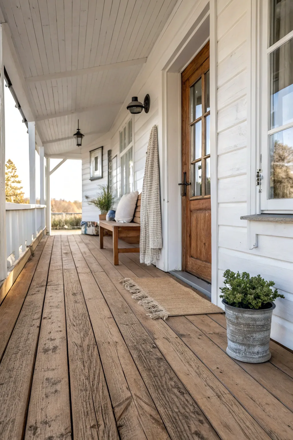 18+ Inspiring Back Porch Flooring Ideas