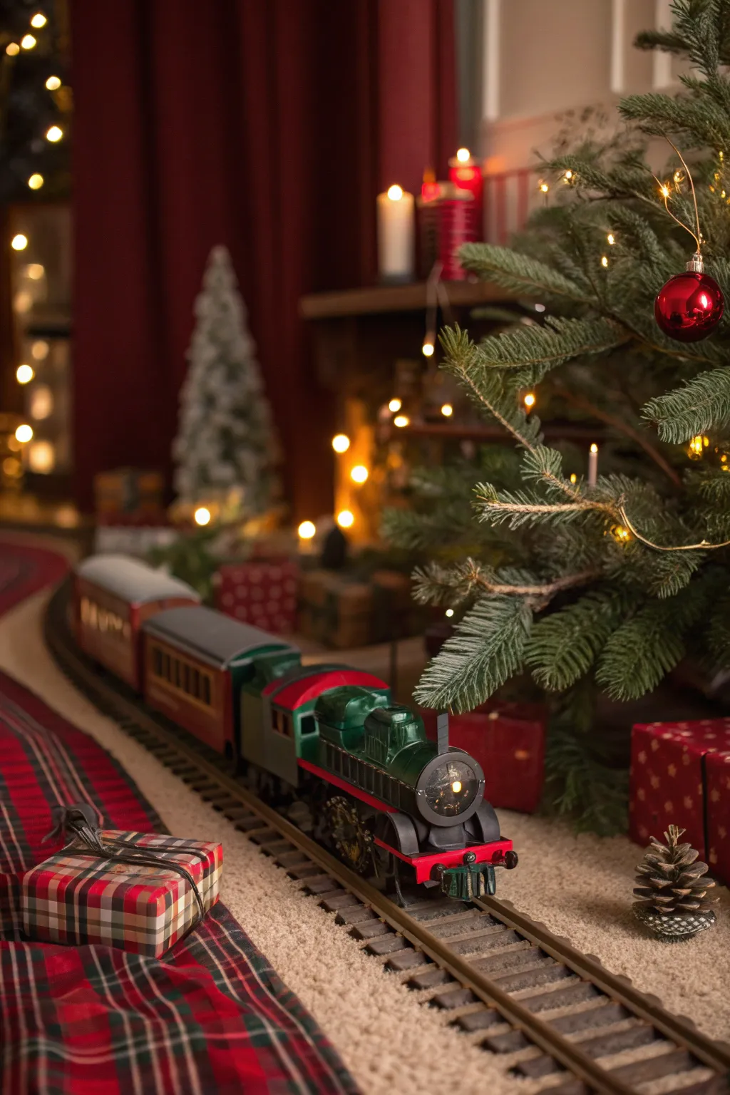 18+ Creative Christmas Train Layout Ideas