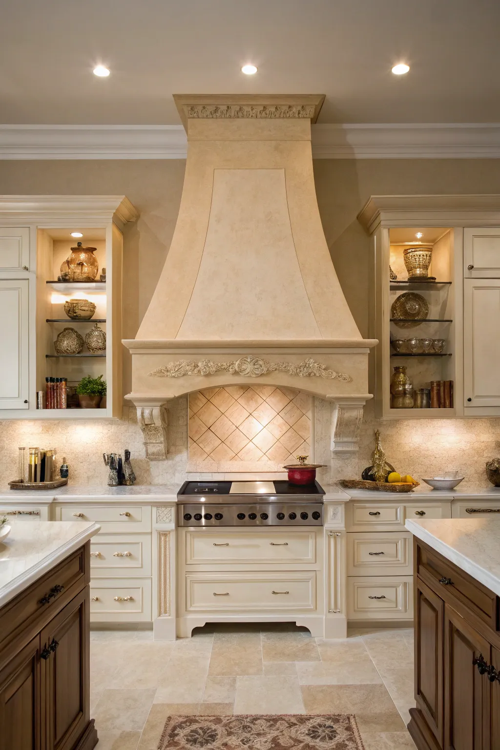 17+ Inspiring Plaster Range Hood Ideas