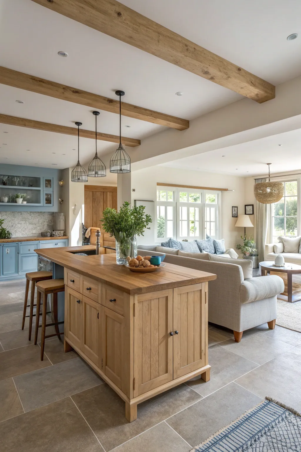 19+ Stylish Kitchen Living Room Combo Ideas