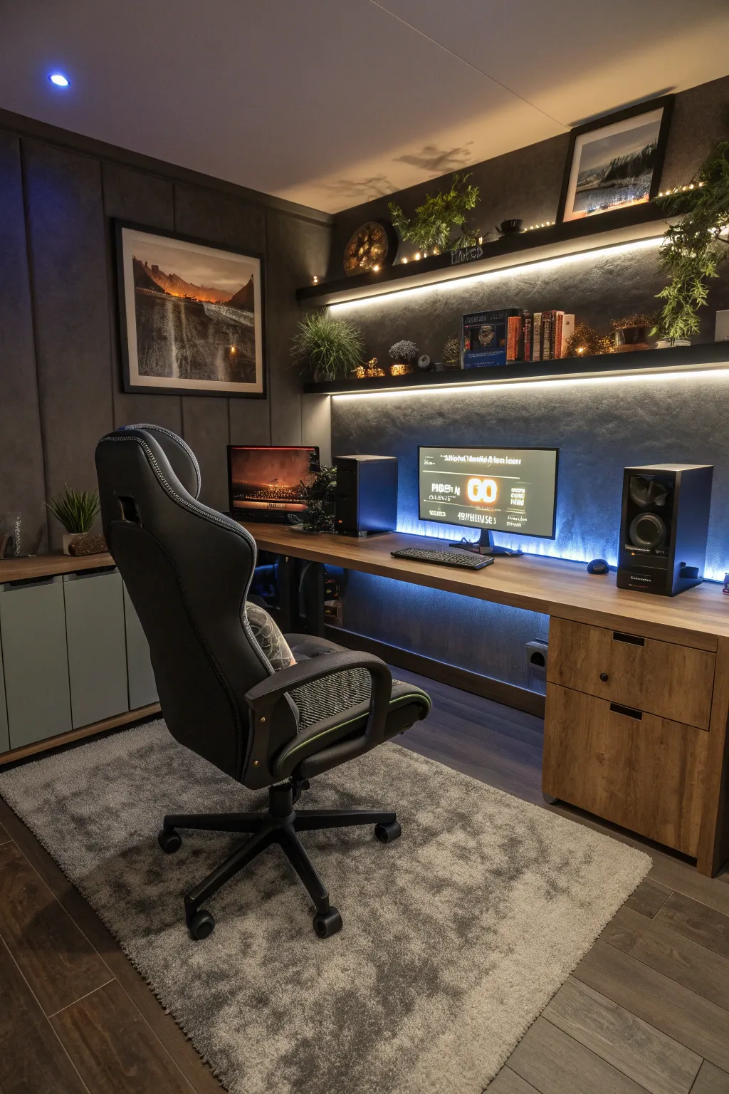 20+ Inspiring Gaming Entertainment Center Ideas