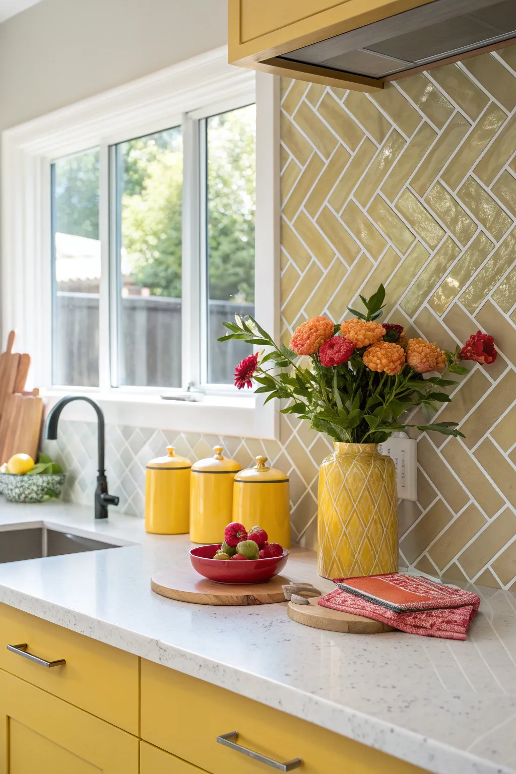 18+ Stylish Backsplash Ideas with White Countertops