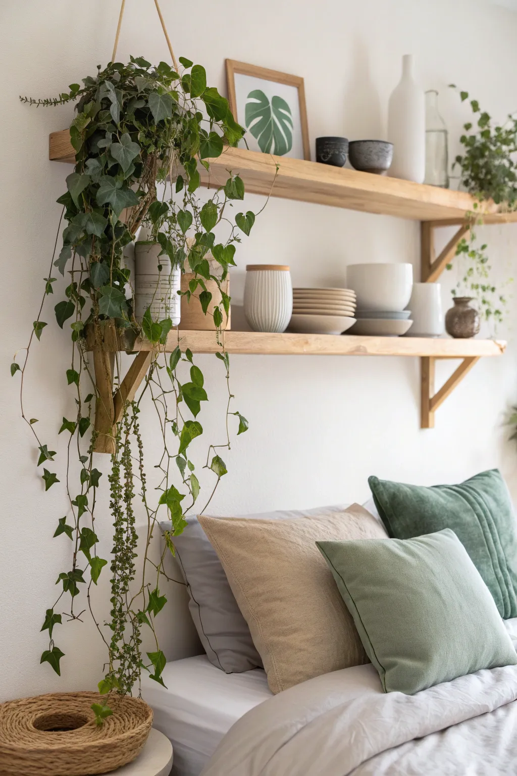 20+ Creative Shelf Above Bed Ideas