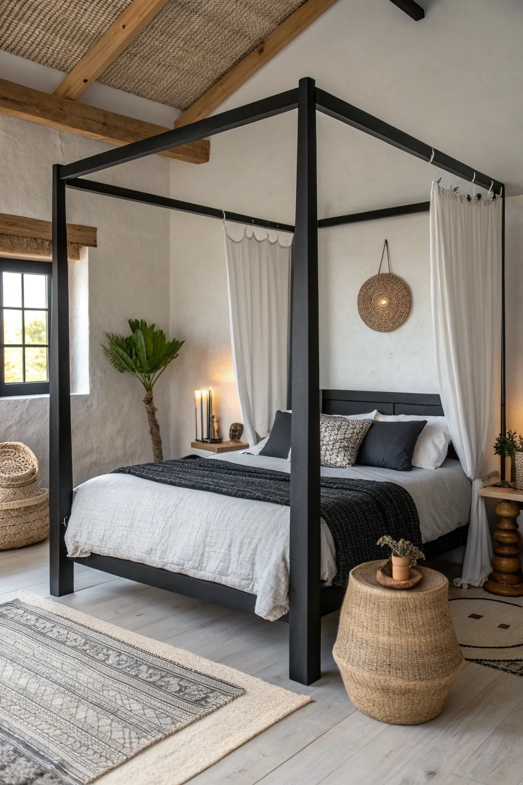 15+ Stunning Black Canopy Bedroom Ideas