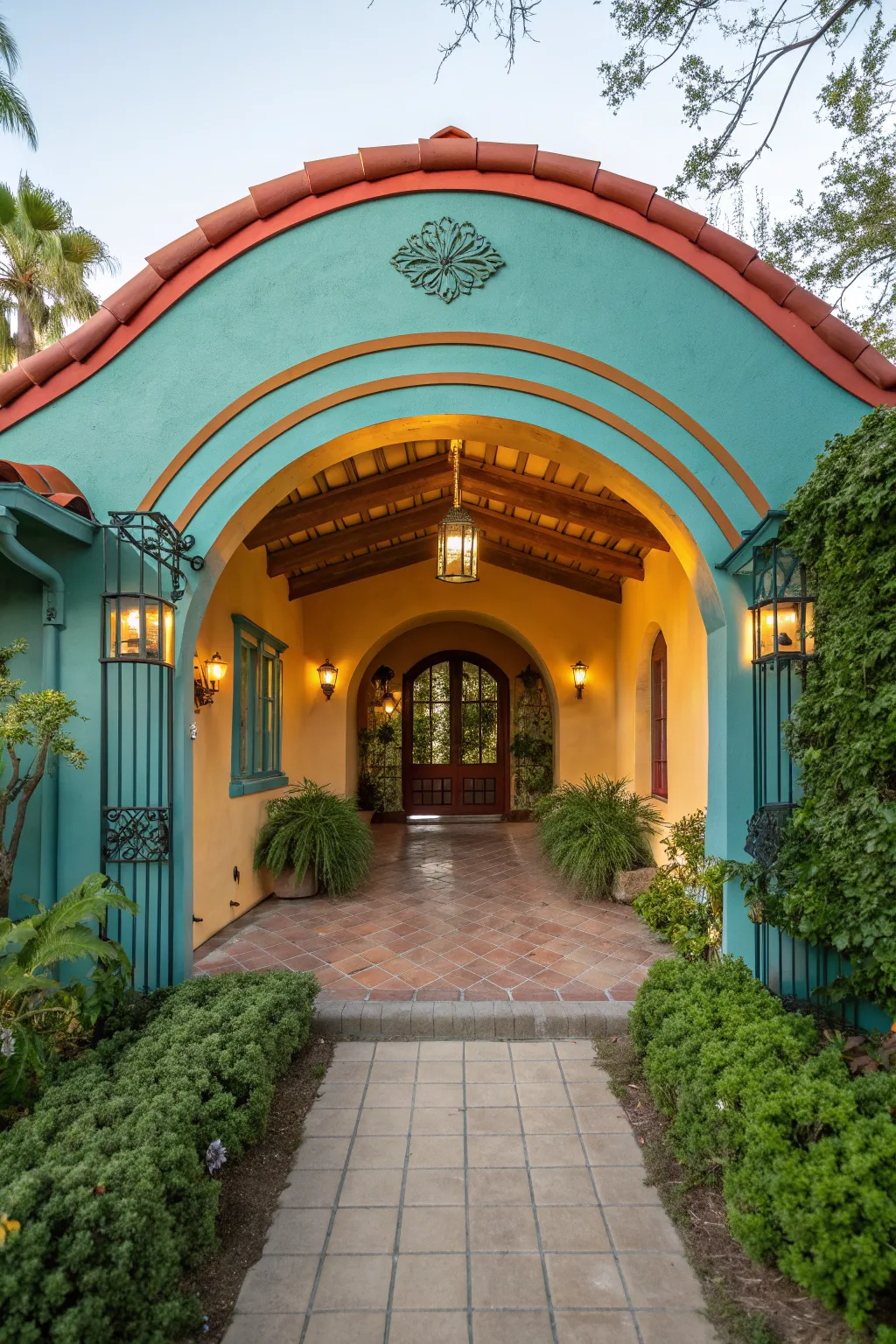 15+ Inspiring Front Entrance Roof Design Ideas