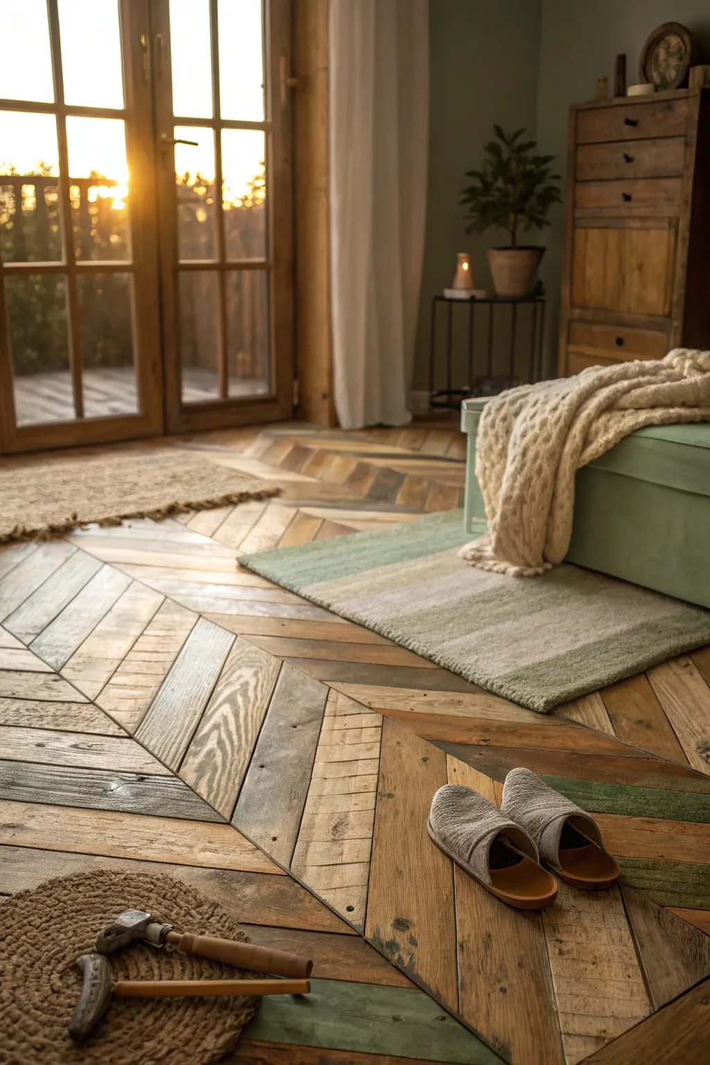 16+ Creative Pallet Flooring Ideas for Your Home