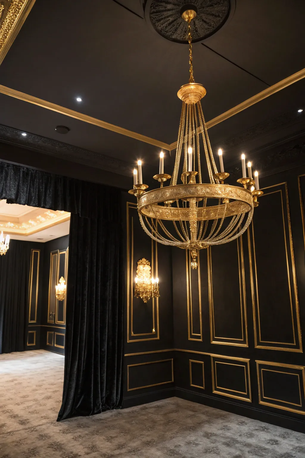 15+ Chic Black and Gold Room Ideas to Inspire You