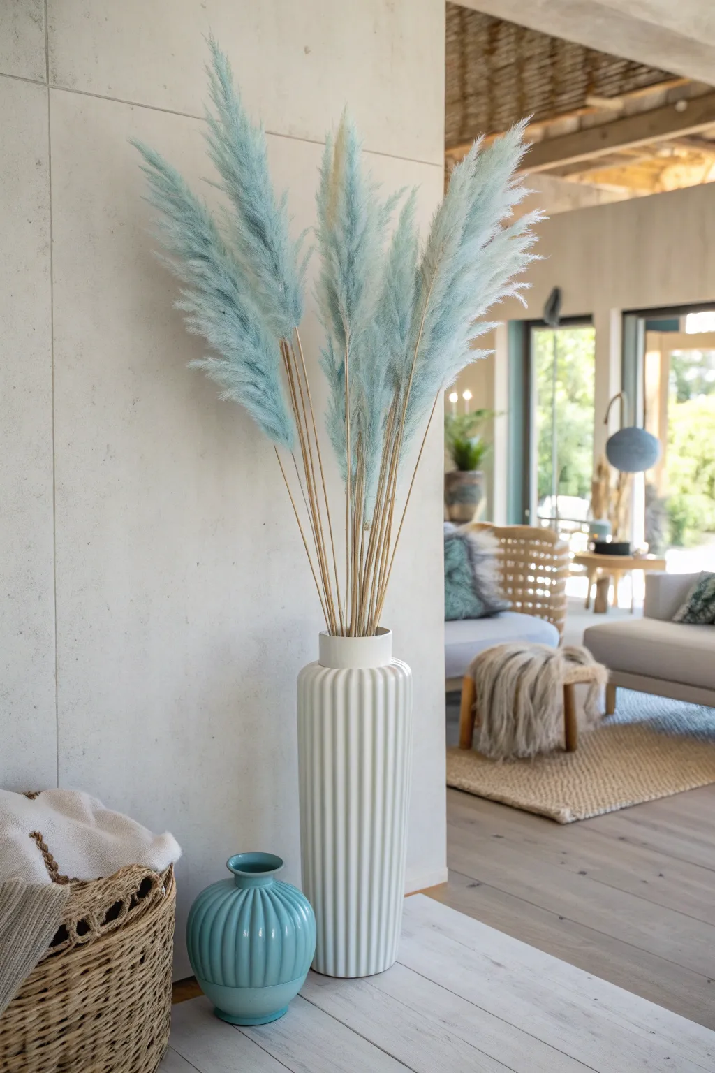 20+ Stunning Blue Flower Arrangement Ideas