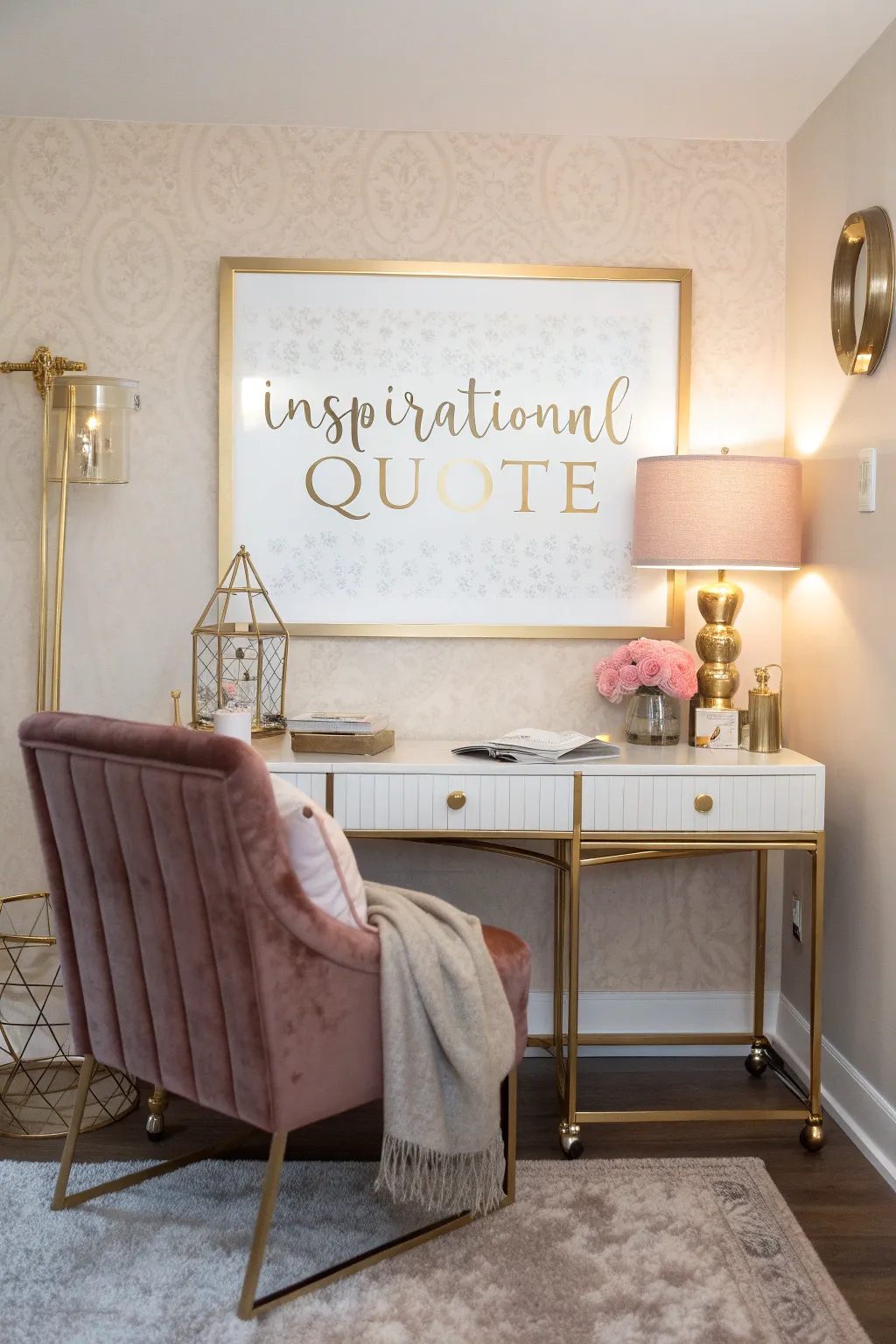 17+ Glam Office Decor Ideas to Elevate Your Workspace