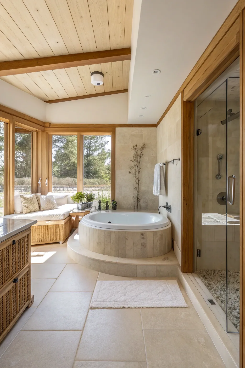 16+ Stylish Jetted Tub Shower Combo Ideas