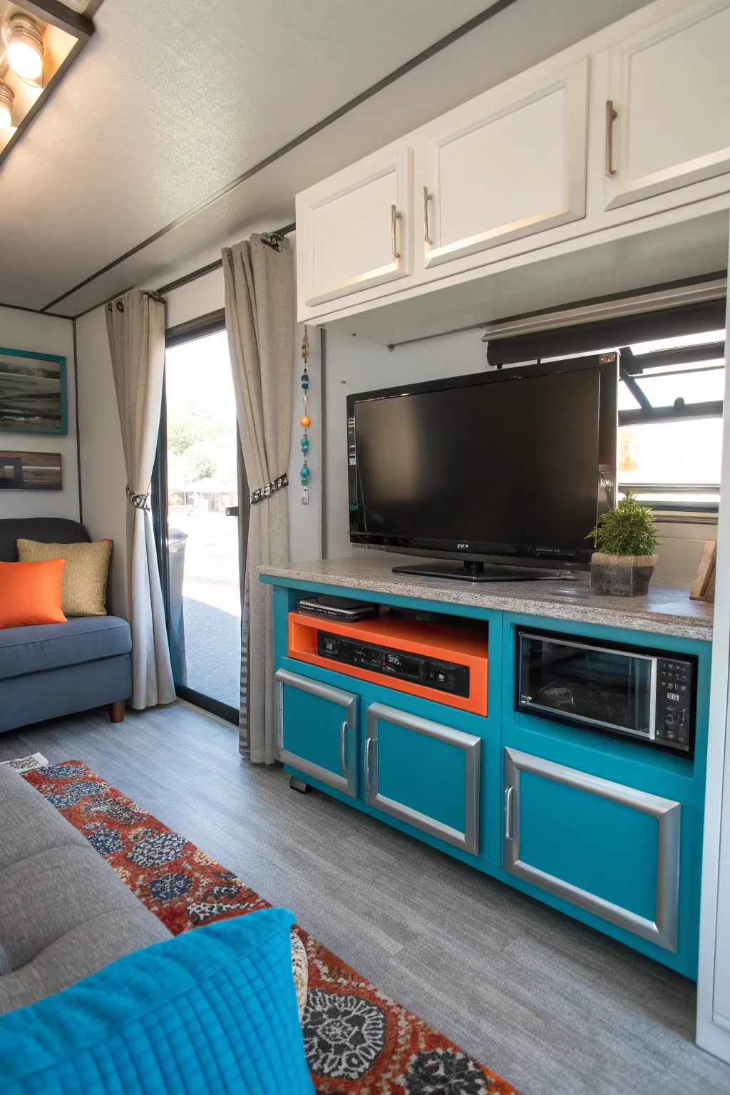 18+ Cozy Small Mobile Home Living Room Ideas