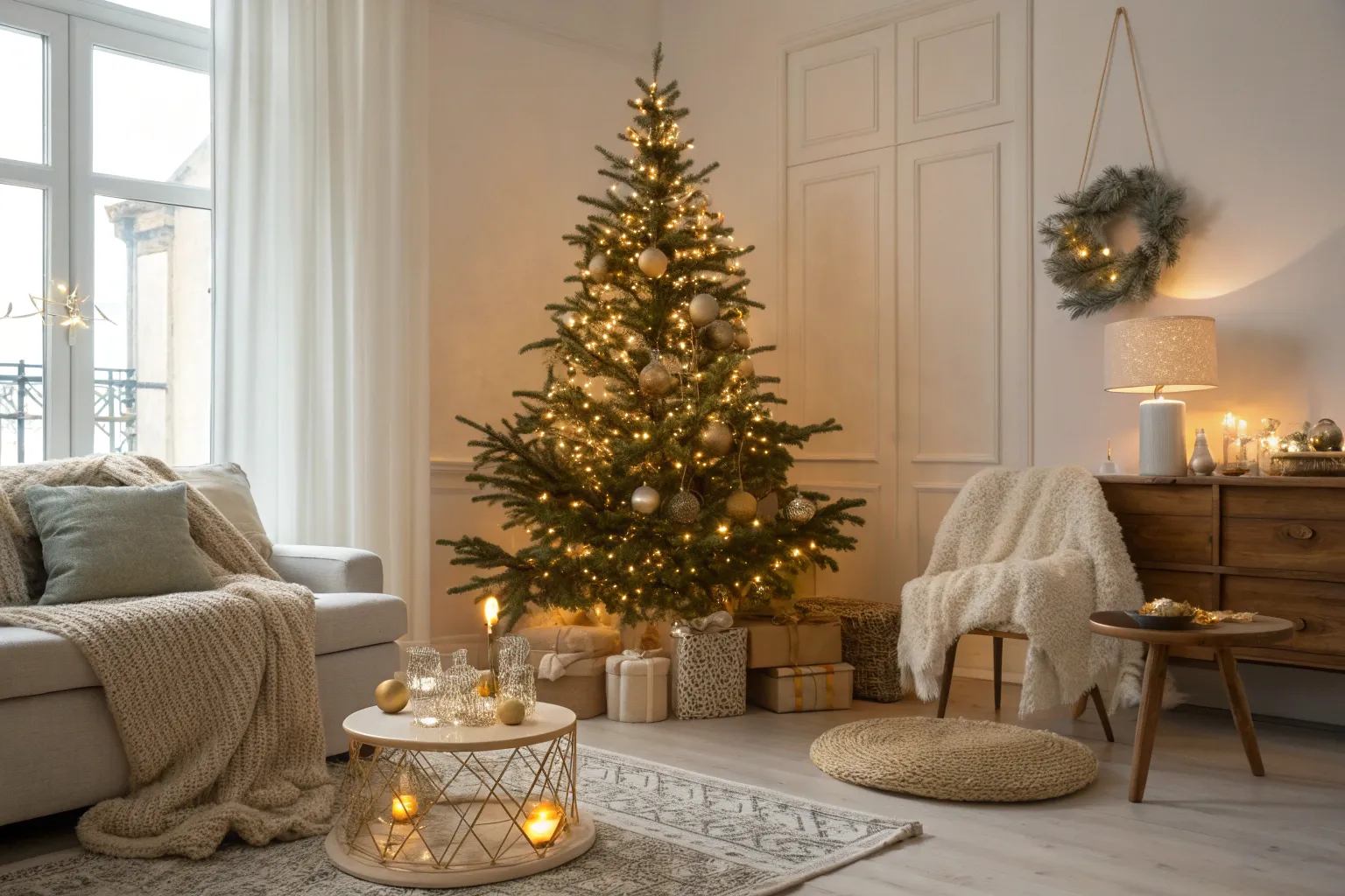 16+ Brilliant Christmas Light Decoration Ideas