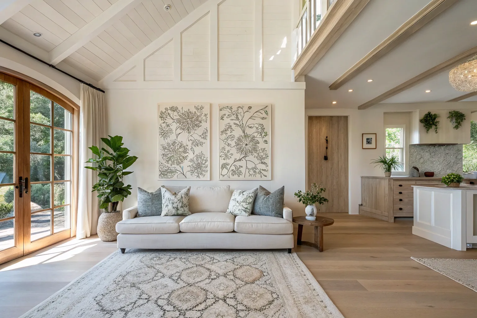 19+ Stunning Living Room High Ceiling Wall Decor Ideas