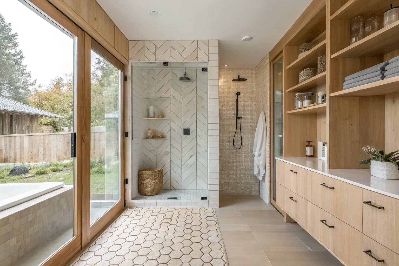 10+ Stylish Picket Tile Shower Ideas