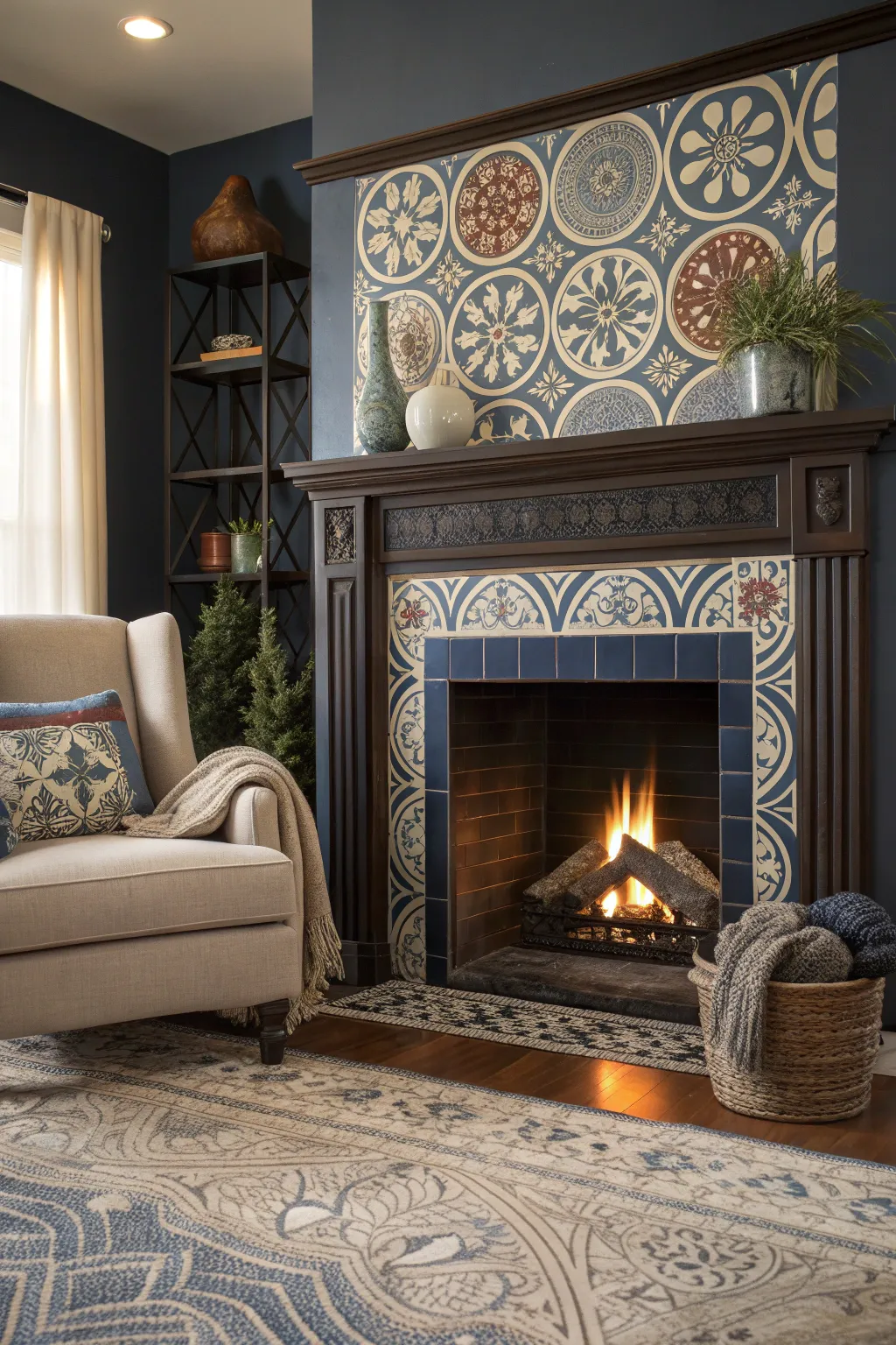 16+ Modern Porcelain Tile Fireplace Inspirations