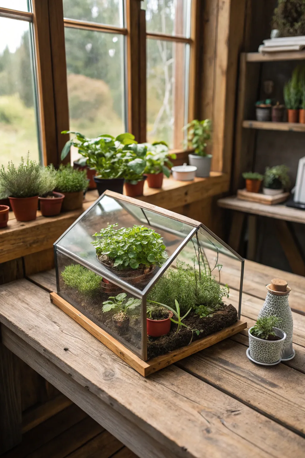17+ Inspiring Indoor Greenhouse Ideas
