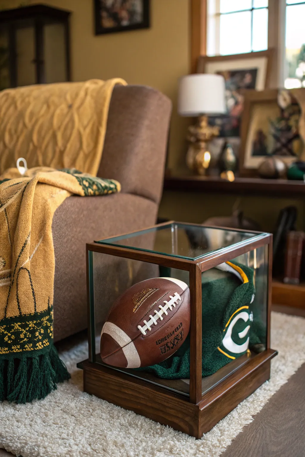 10+ Creative Football Shadow Box Ideas
