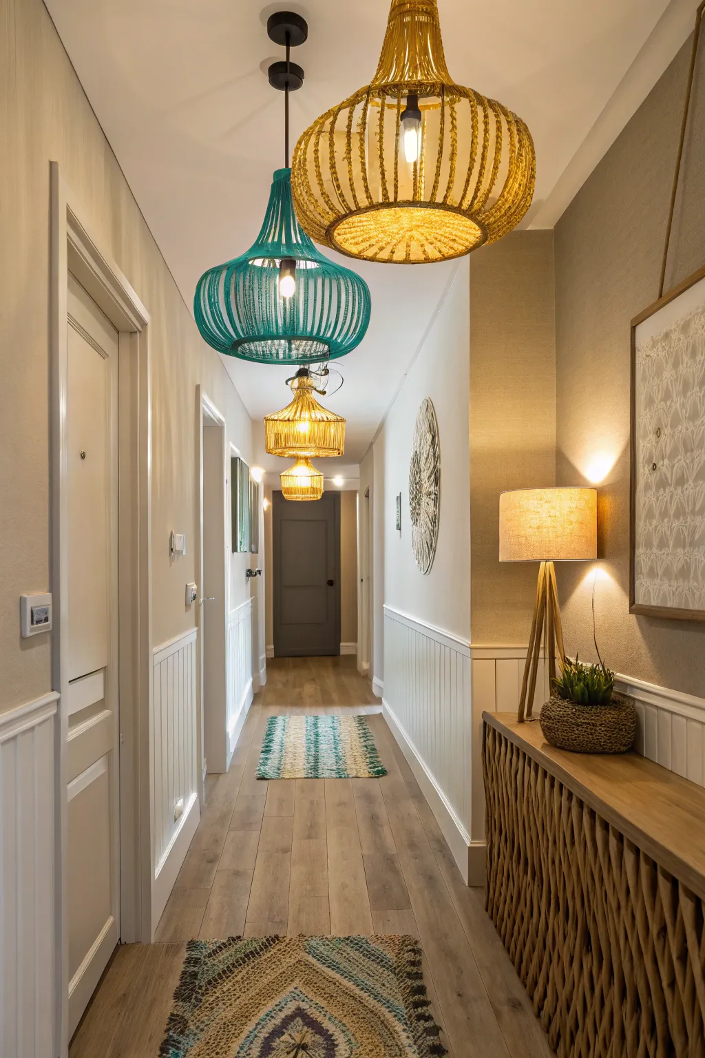 20+ Stylish Hallway Light Fixtures Ideas