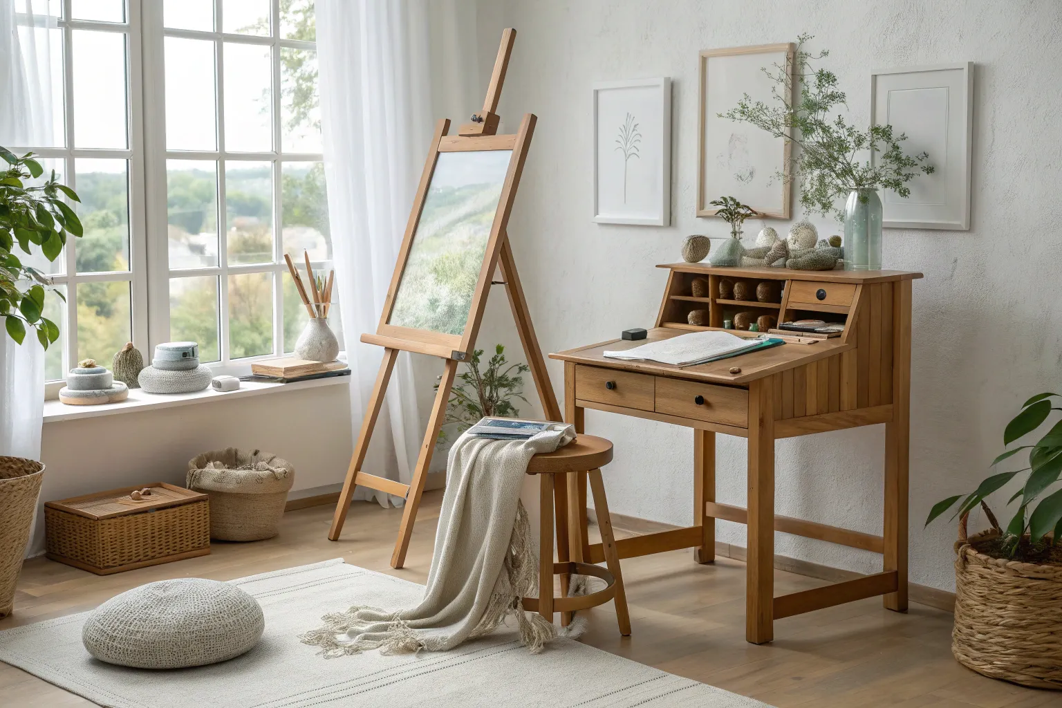 12+ Creative Art Room Decoration Ideas